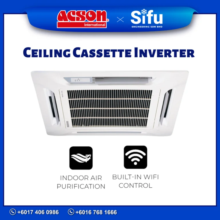 Acson Ceiling Cassette Inverter Aircond