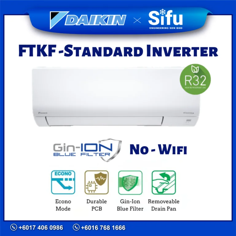 Daikin Standard Inverter Aircond No Wifi