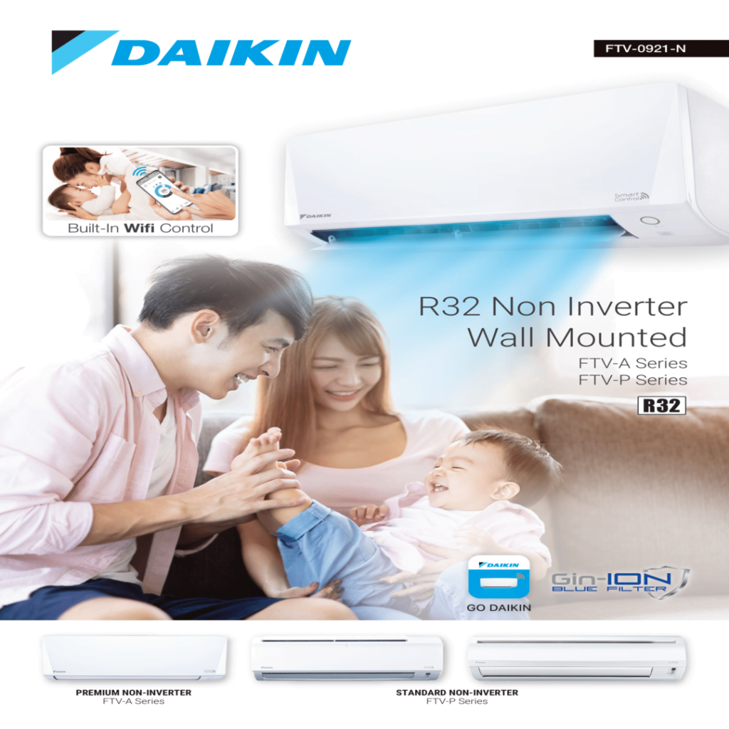 Daikin non inverter FTV Wifi-01