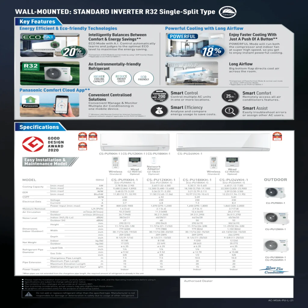 Panasonic Standard inverter-2