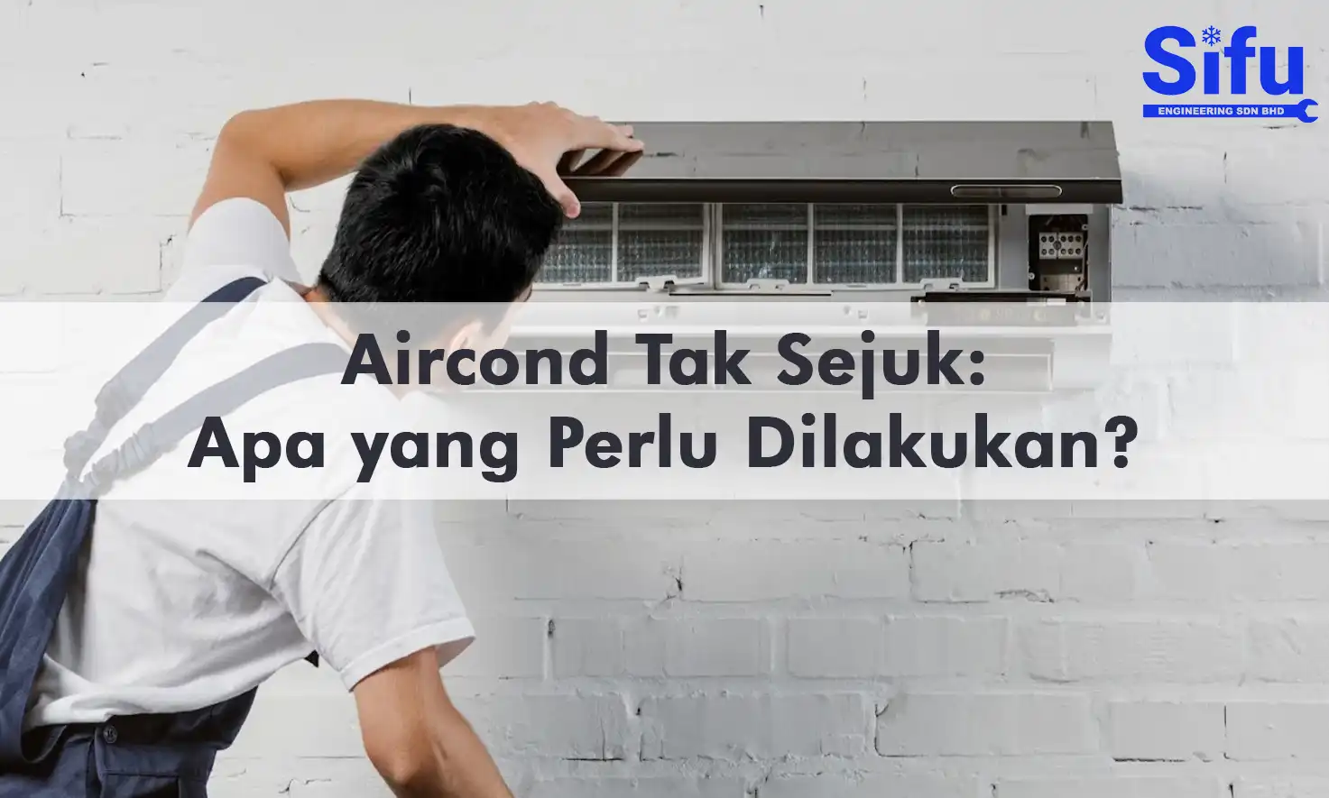 Checking Aircond Not Cooling