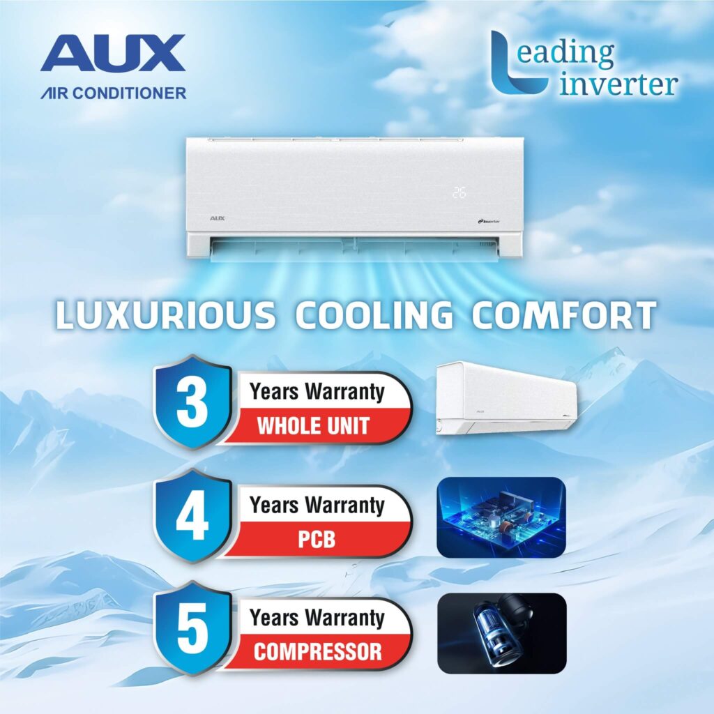 AUX Luxurious Cooling Comfort