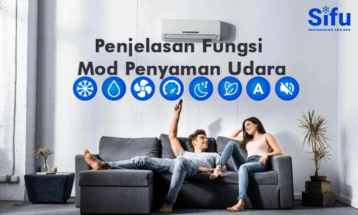 Penjelasan Fungsi Mod Penyaman Udara