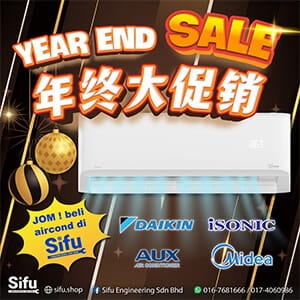 Aircond Year End Sales