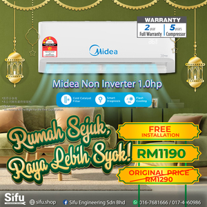 Midea Aircond Promosi Hari Raya