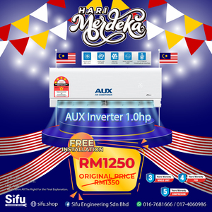 Promosi Merdeka - Aux Inverter