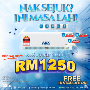 Promotions 1 Aux Aircond Promo inverter