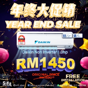 Promotions 4 Year End Sales Daikin Non Inverter