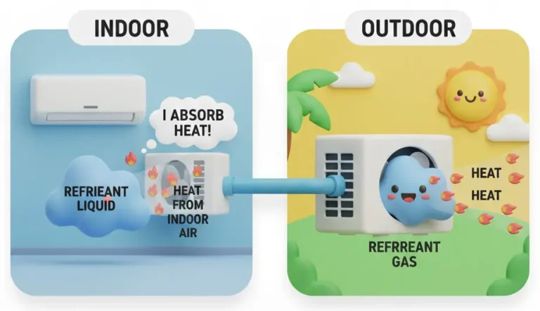 Differences of R32 vs R410A Refrigerant in Air Conditioner 1 Conditioner Refrigerant Explained