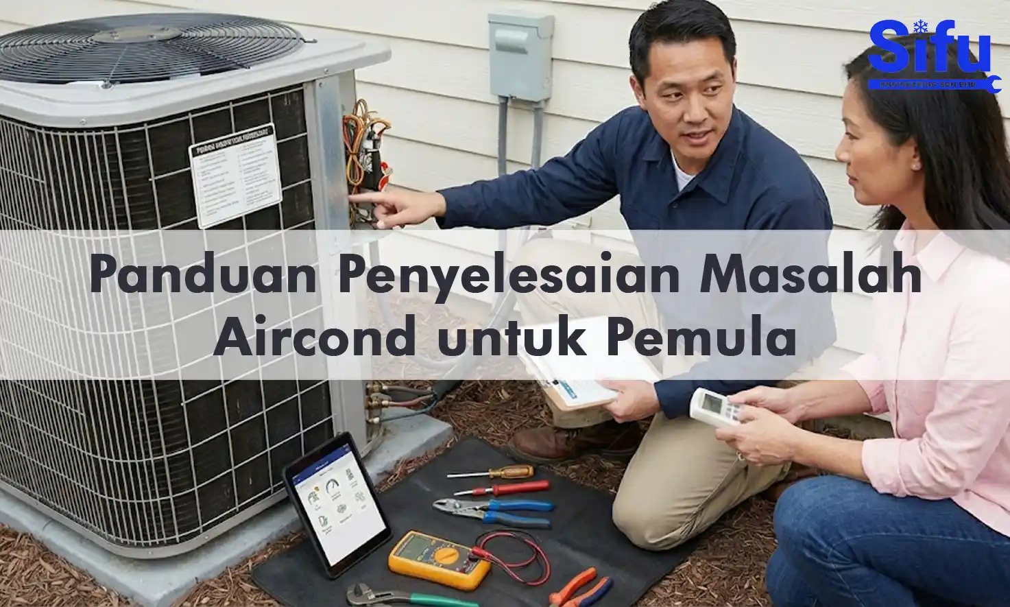 Panduan Penyelesaian Masalah Aircond untuk Pemula