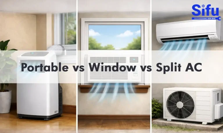Portable vs Window vs Split AC